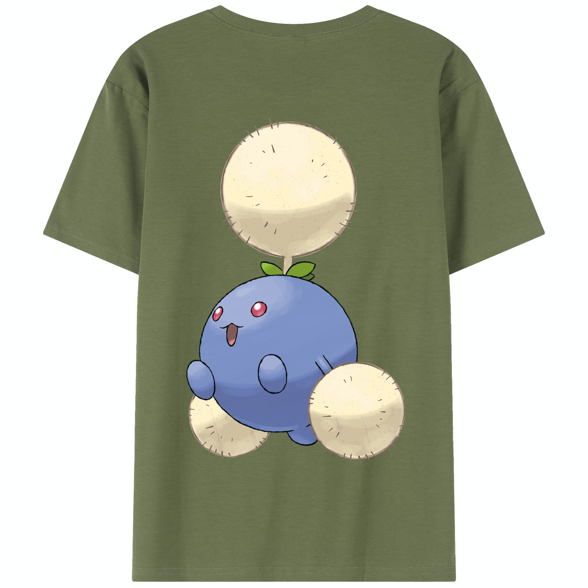 （画像用） ポケットモンスター Pokémon 綿100％半袖Tシャツ（背面プリント）